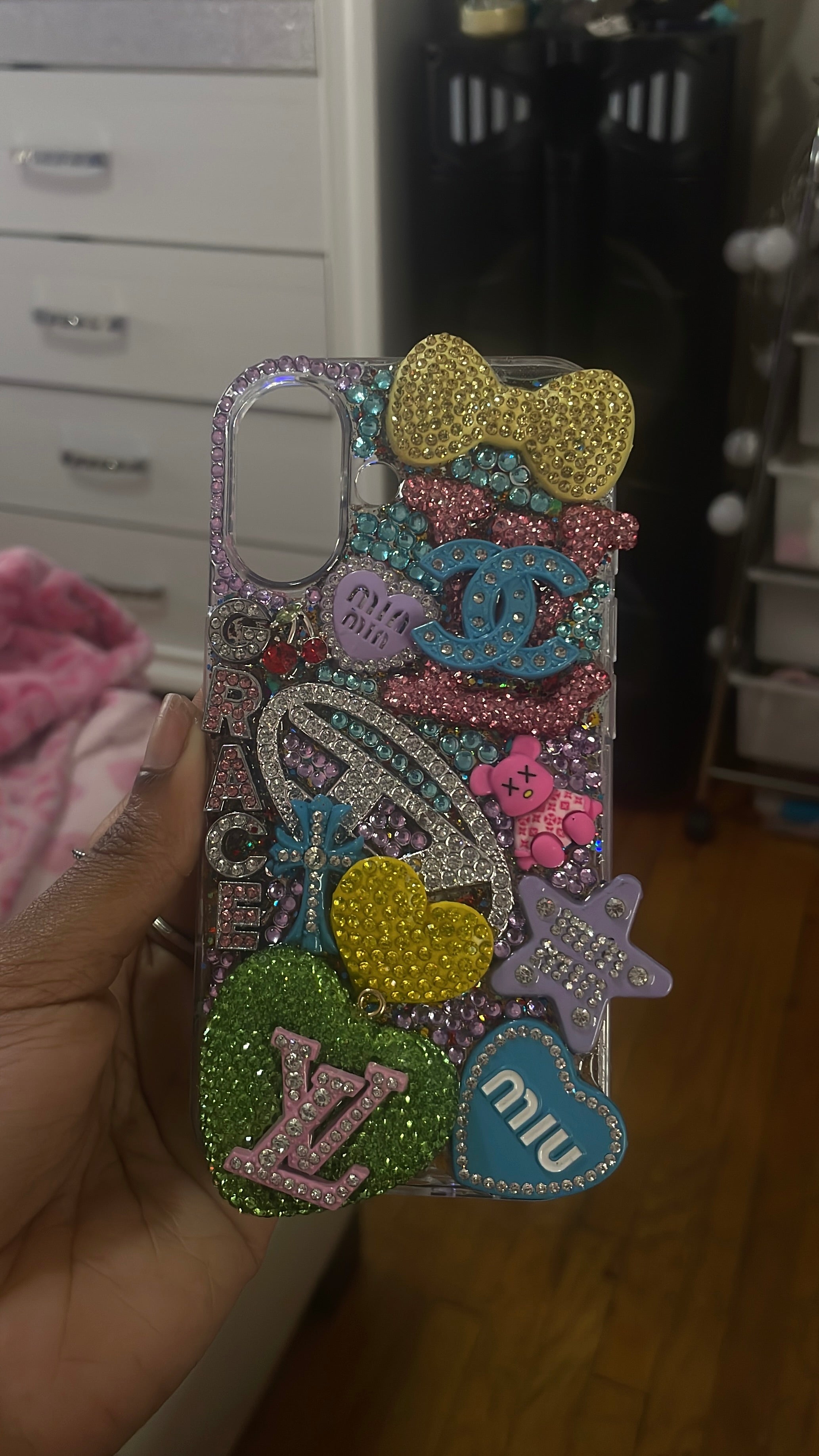 Bling junk case