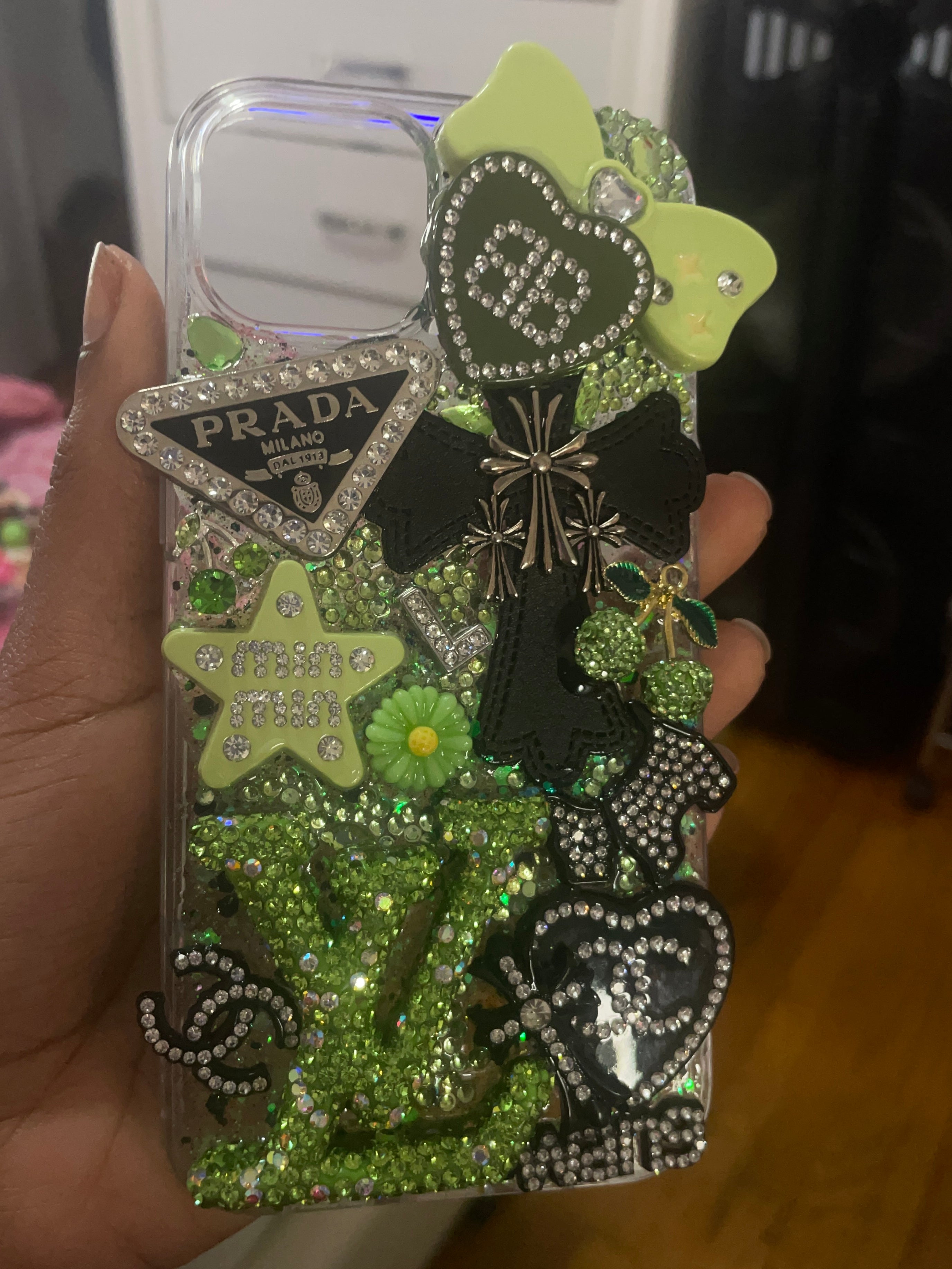 Bling junk case