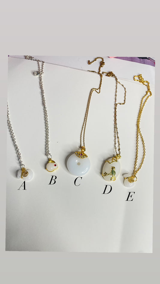 White Jade necklace