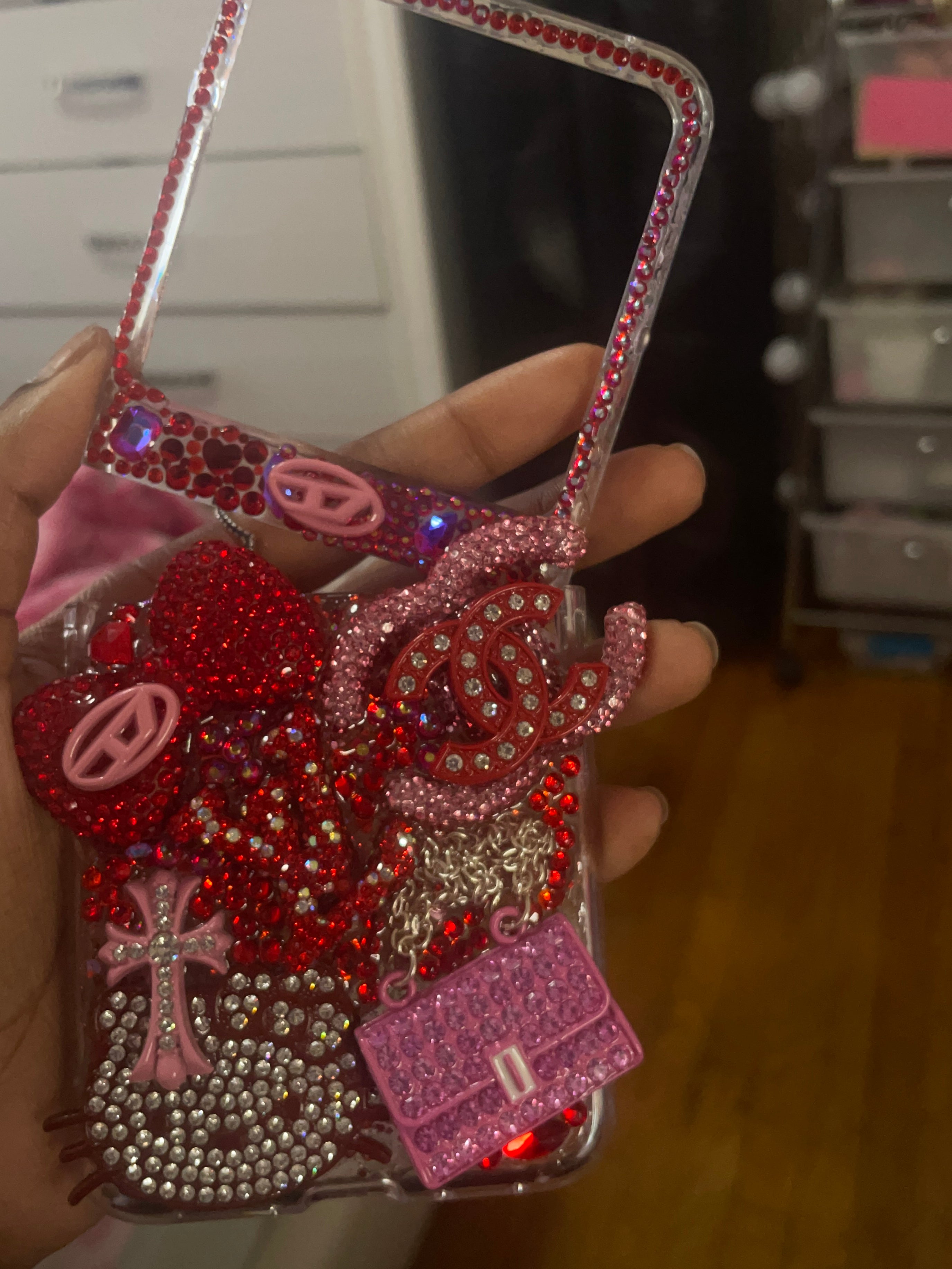 Bling junk case