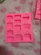 Designer bag silicon mold