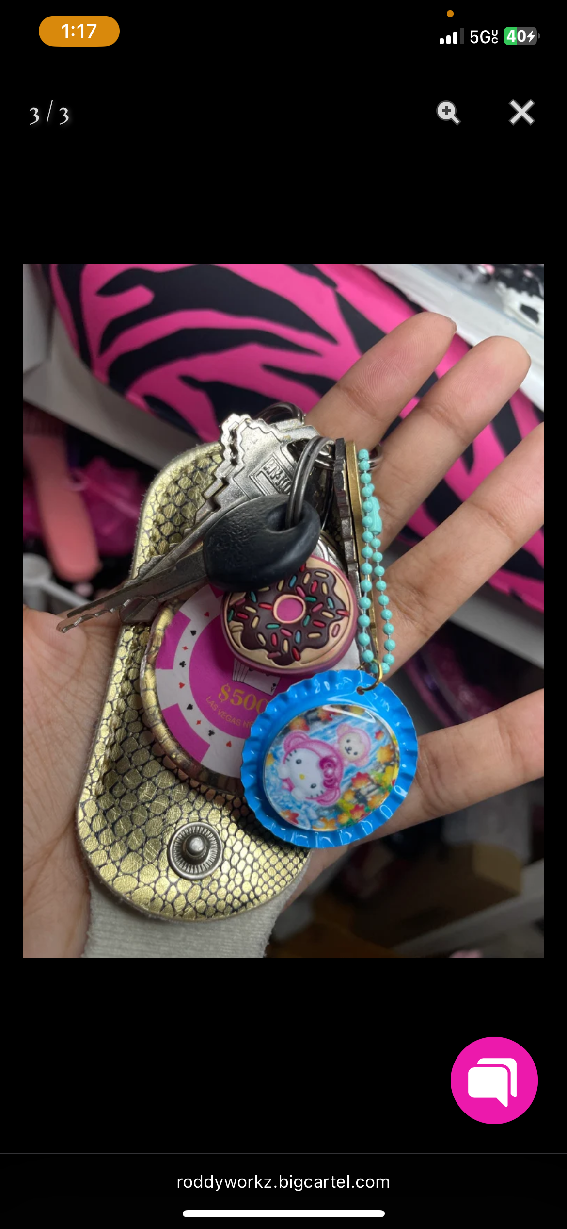 Bottle Capz Keychain