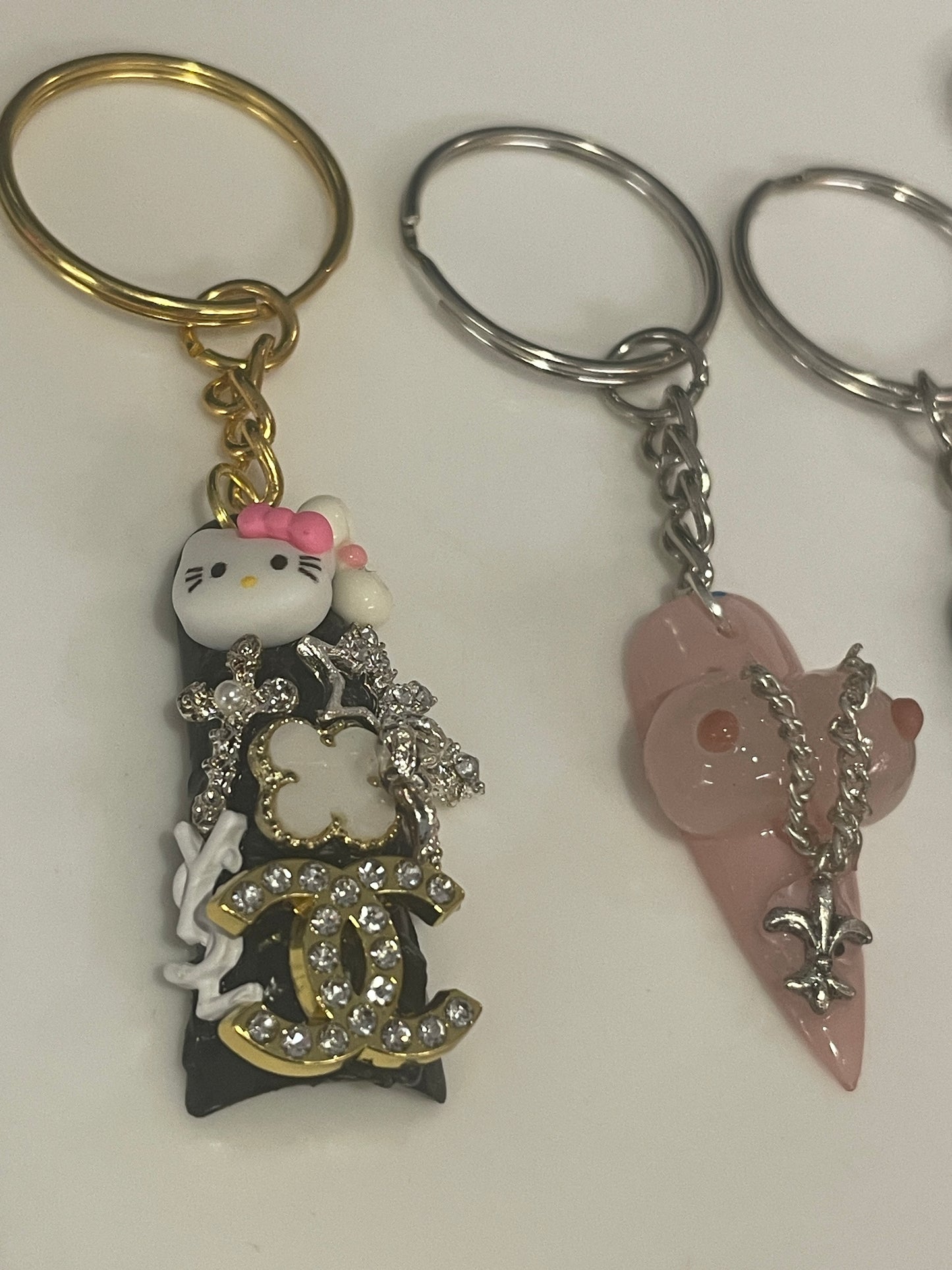 Nail Keychain