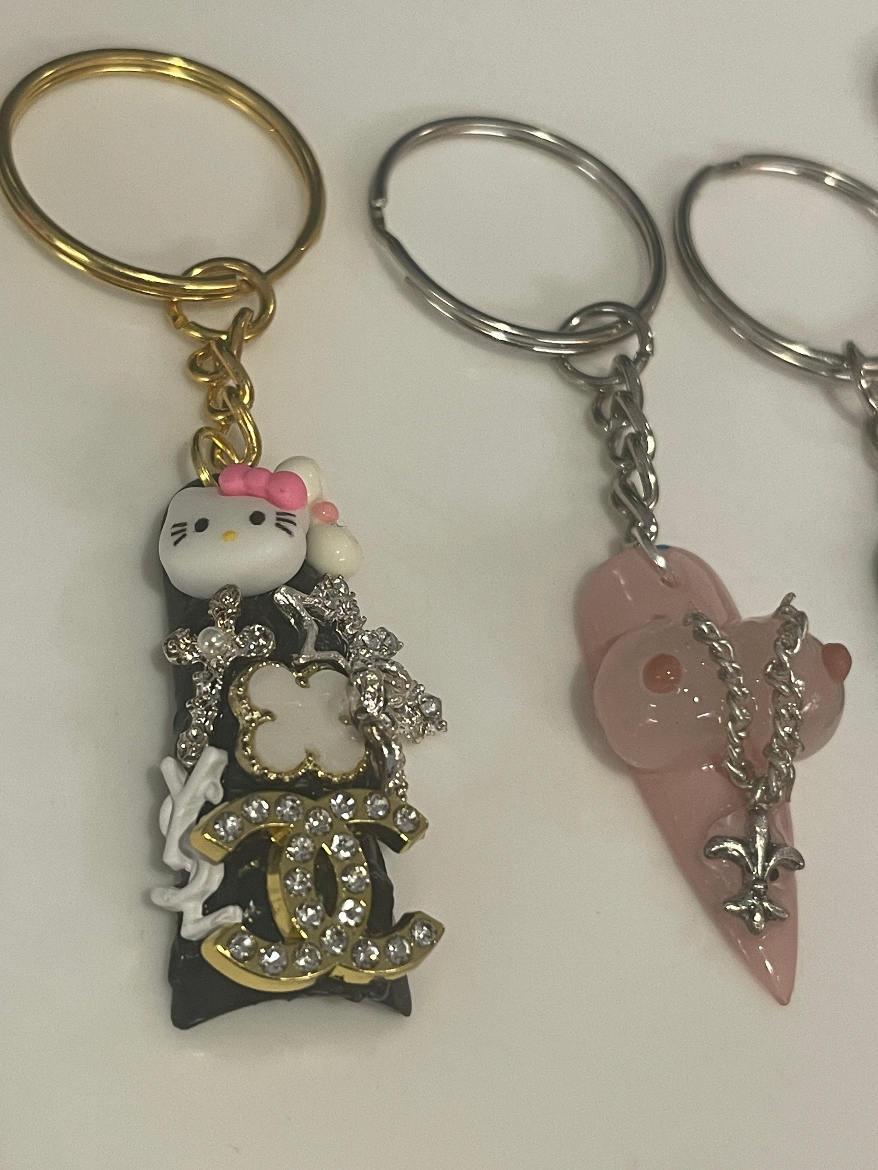 Nail keychain
