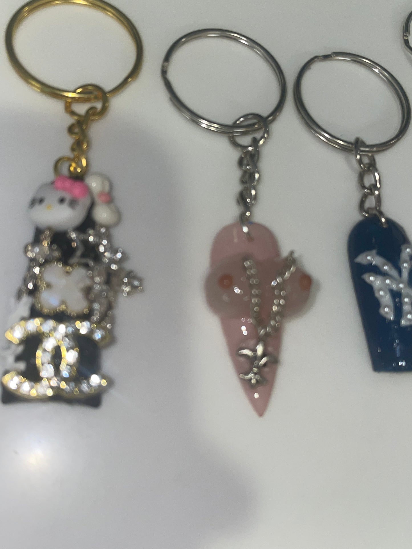 Nail Keychain