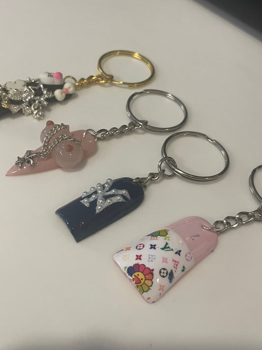 Nail Keychain