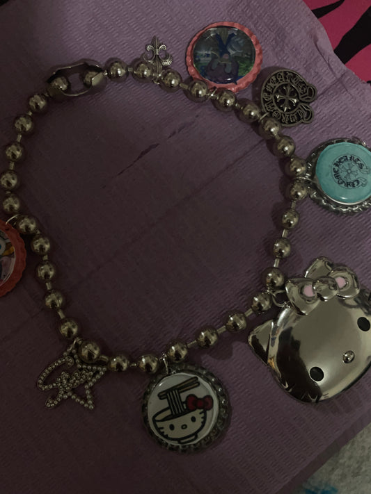 Bottle cap necklace